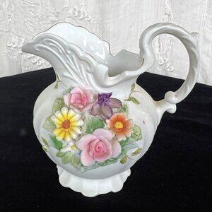 Lefton China Porcelain Pitcher Vintage